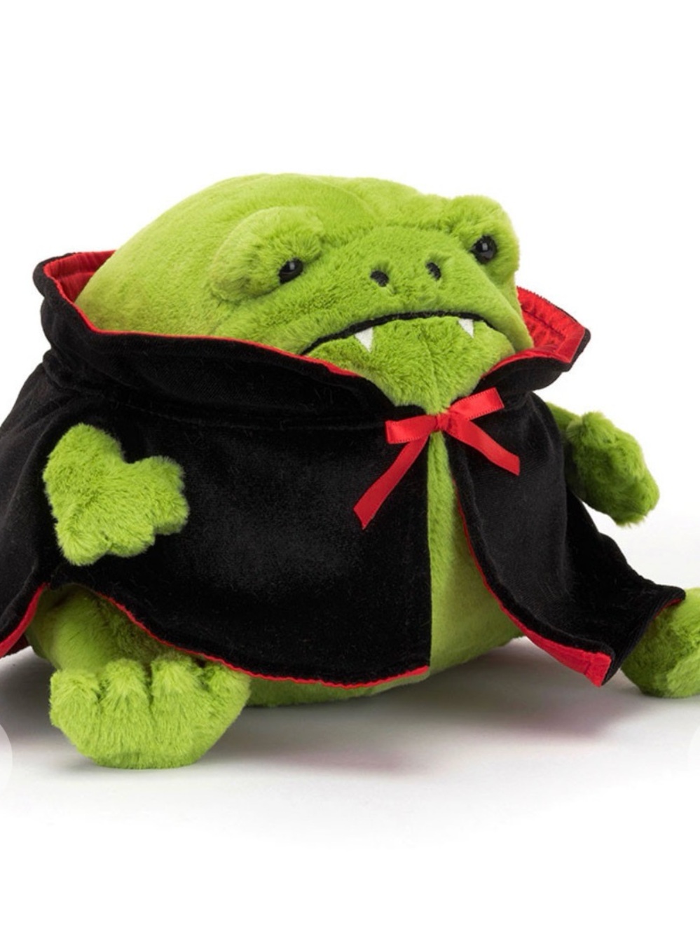 Jellycat NEW Vampire Ricky Rain Frog Vampire *RETIRED*